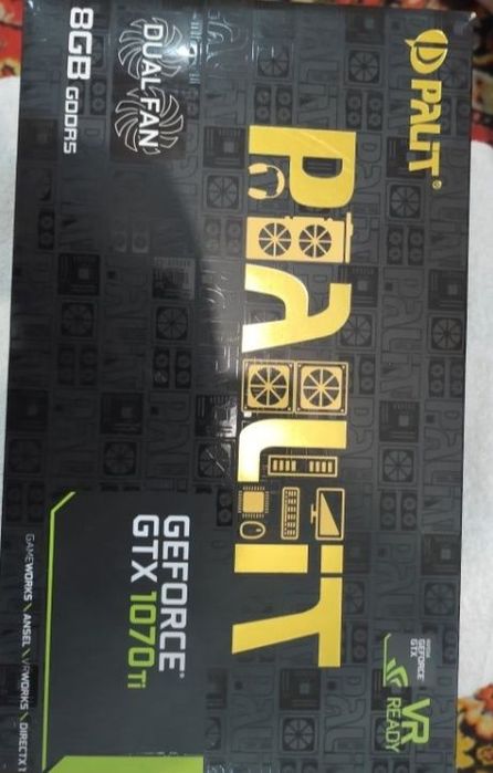 Продам Видеокарту 1070Ti 8gb