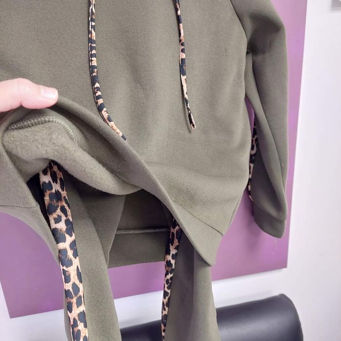 Ватиран комплект в два цвята