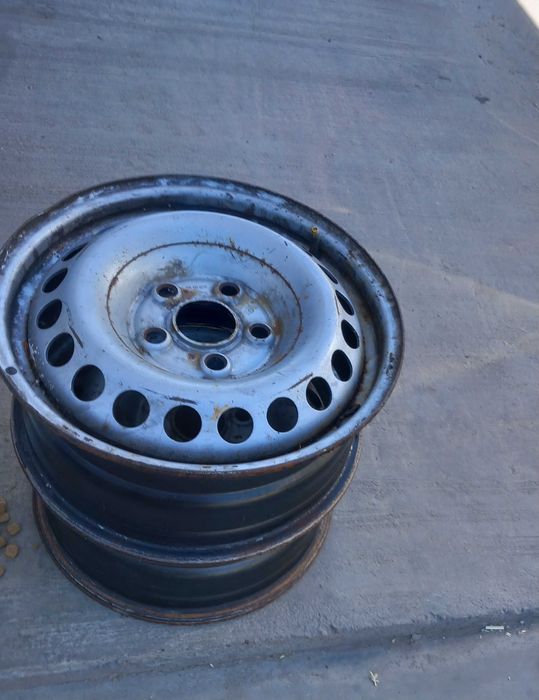 2 бр железни джанти 5х120, 16 цола