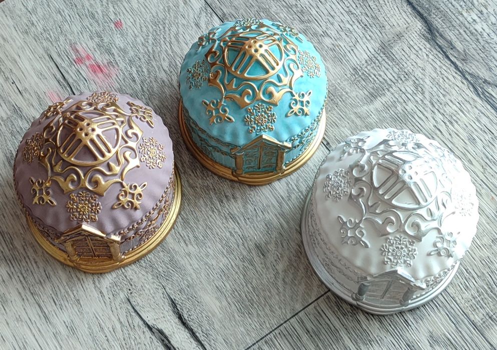 Шкатулка сувенир "Юрта"