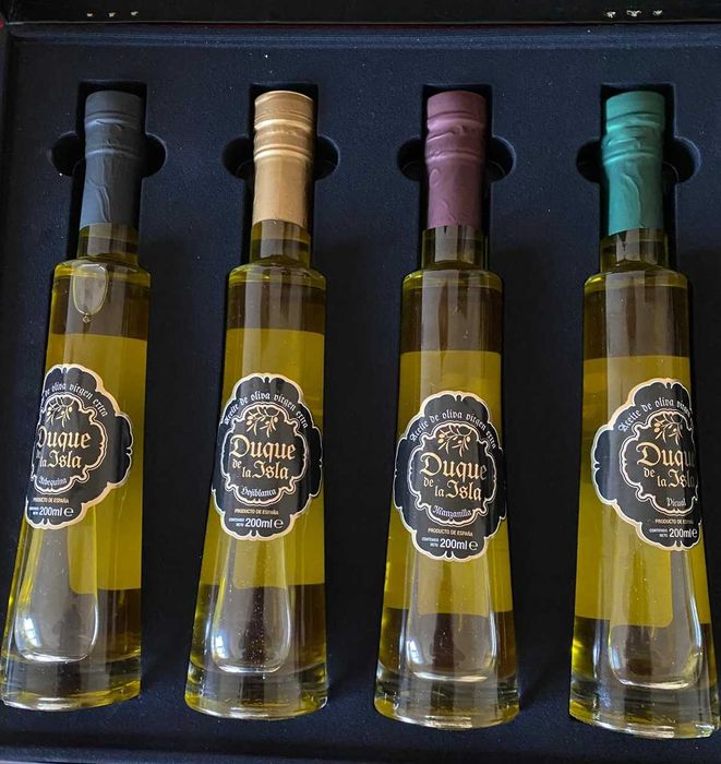 Set ulei de masline 4 sticle 0.2 l Spania