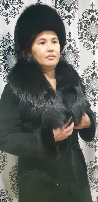 Продам дубленку. Шапку.