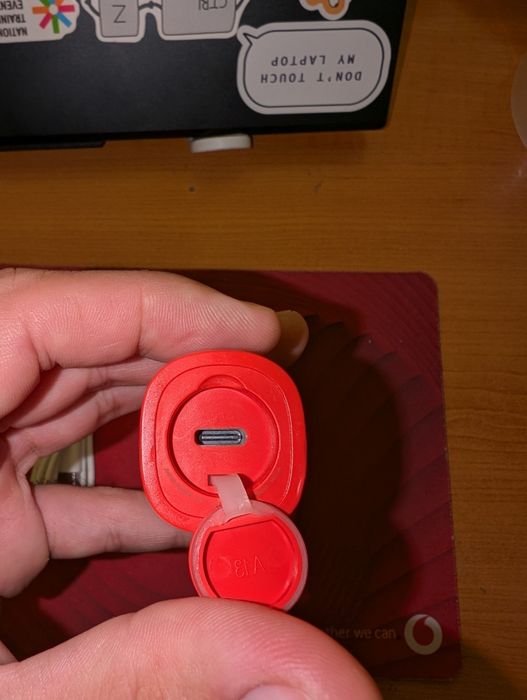 Periuță HiSmille, roșie, perfect funcțională