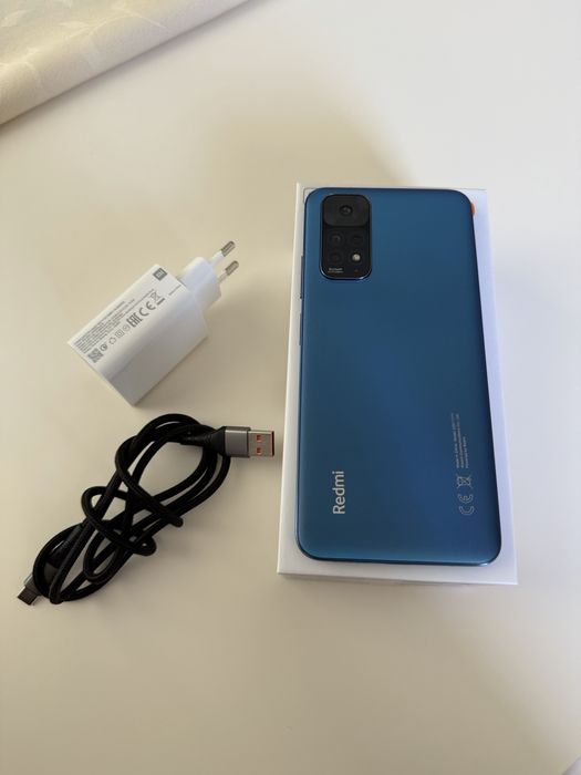Smartphone Xiaomi Redmi Note 11 Blue, 64 GB, Dual Sim, Liber de retea