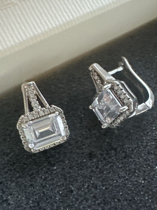 Сребро 925 - комплект обеци и пръстен