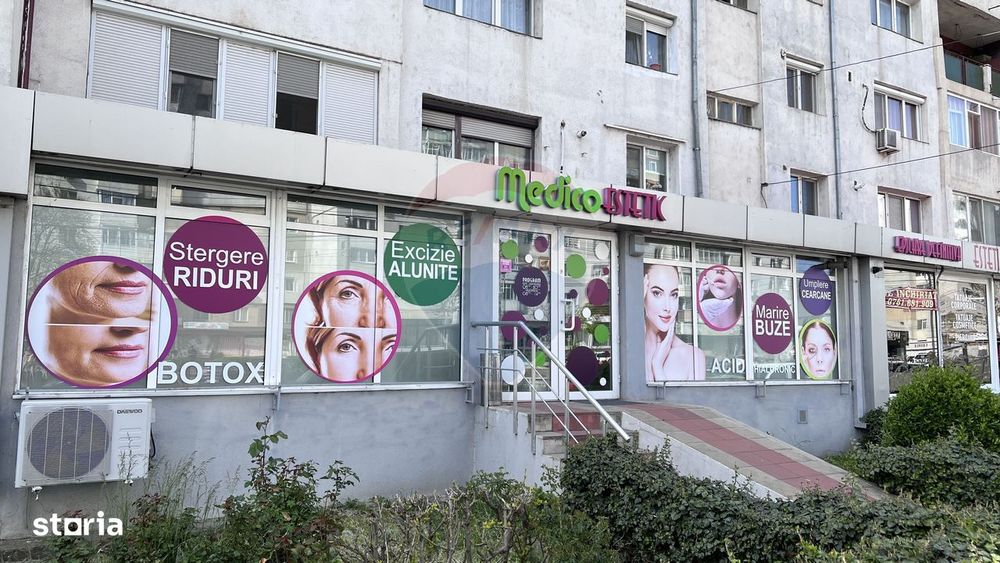 Spațiu comercial/salon de 94.14mp de închiriat/vanzare Braila