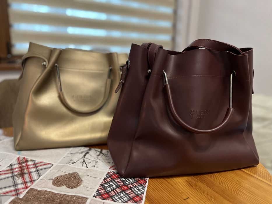 Еко кожа чанти GUESS