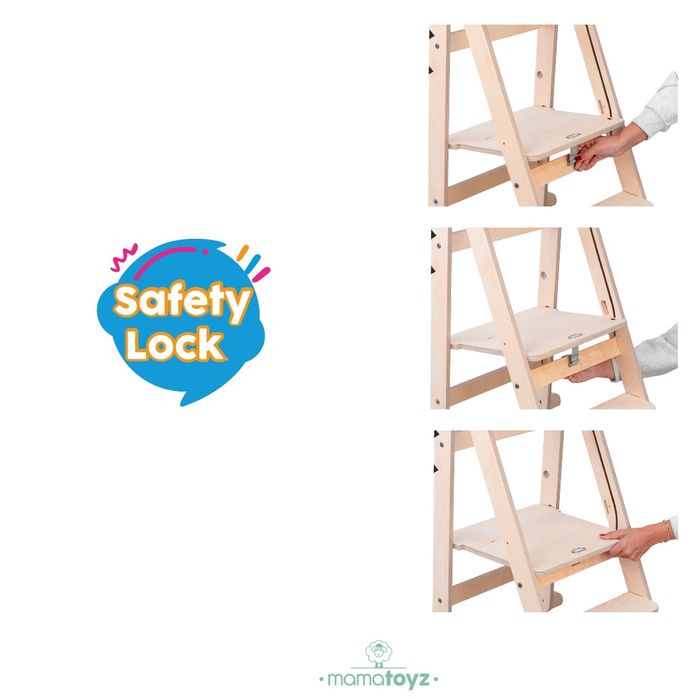 Сгъваема Помощна Кула Fold Montessori