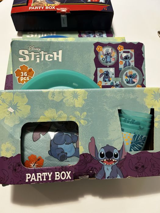 Seturi petrecere Pahare / Baloane / Spiderman / Stitch