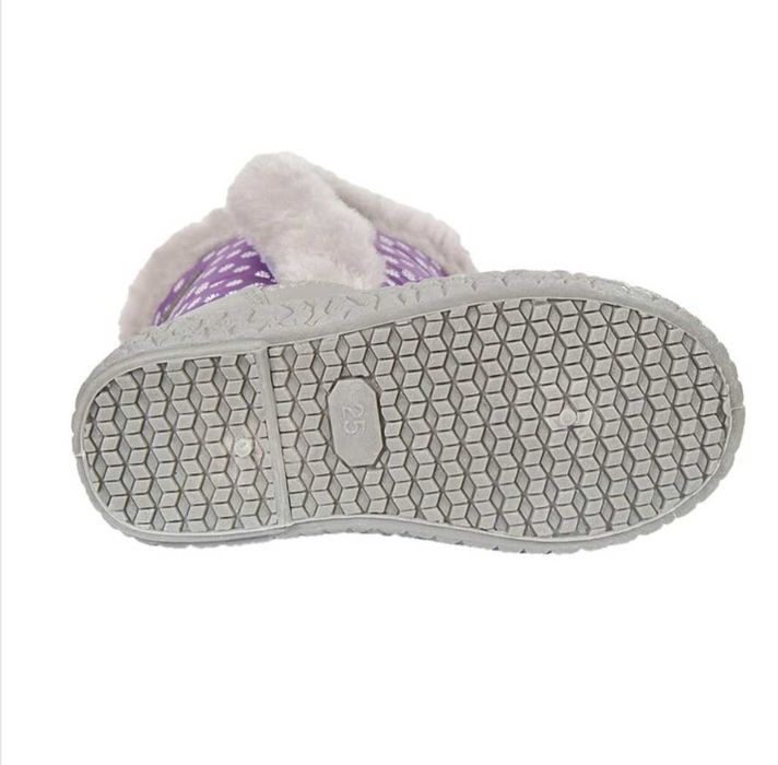 Ghete originale,nou-nouțe, nr.25, unisex, violet-ametist cu alb