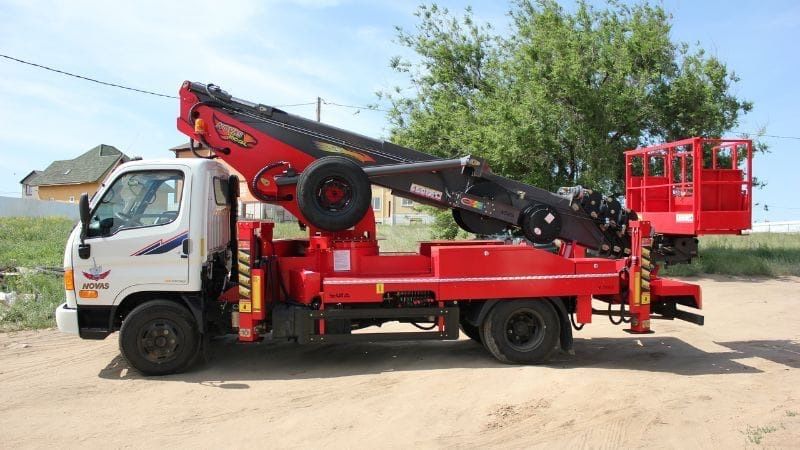 Автовышка 12—60 м с НДС и водителем — срочная аренда в Ташкенте