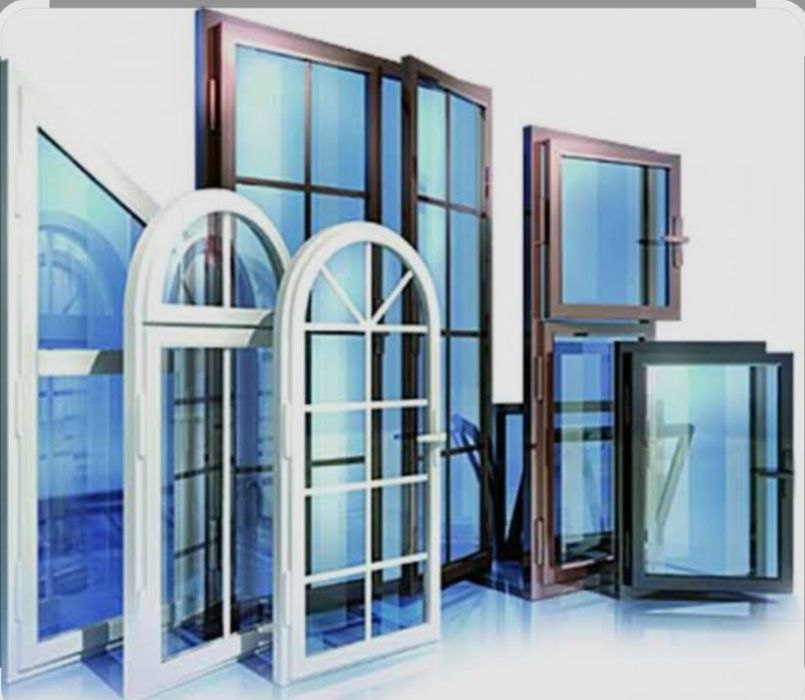 Пластиковые окна и алюминиевые двери, витражы, перегородки