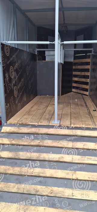 Коневозка двухосный