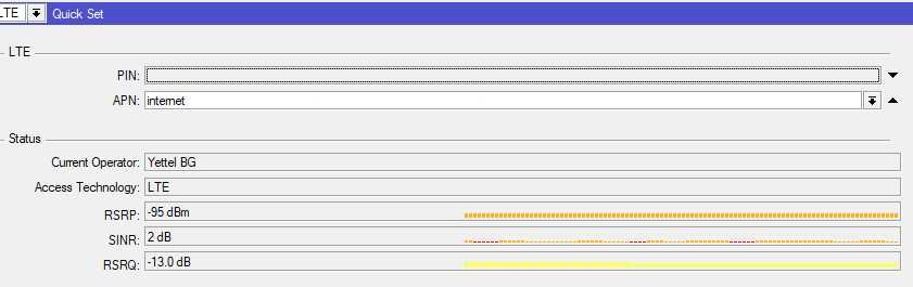 MikroTik RB SXTR&R11e-LTE Насочена антена 10 dBi 4G LTE + рутер