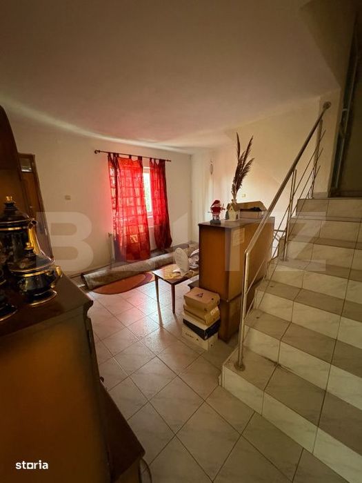 Casa de vanzare P+1+M, 400 mp, teren 630 mp, zona Stefanesti