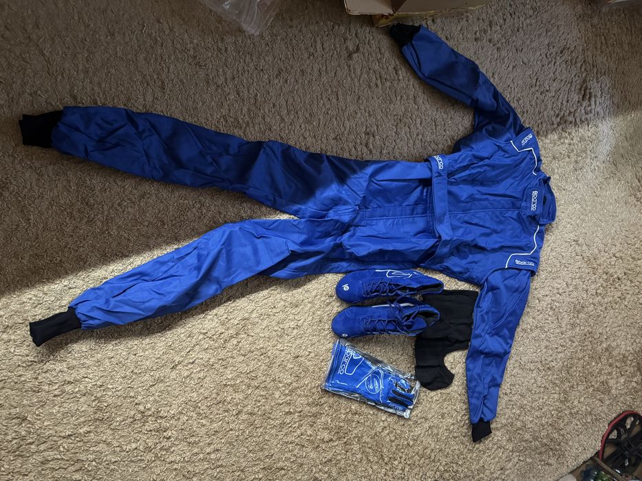 Vand costum complet sparco kart moto xs