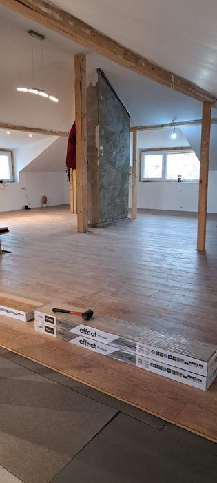 Монтаж на ЛАМИНАТ, Подови замазки,боядисване