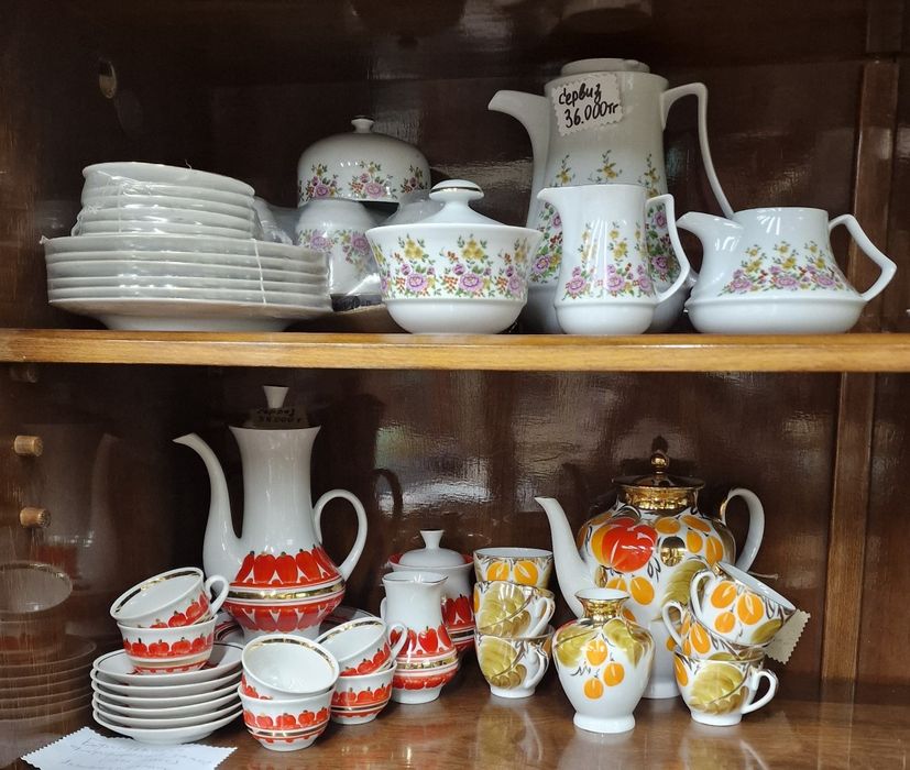 Чайный сервиз эпохи СССР