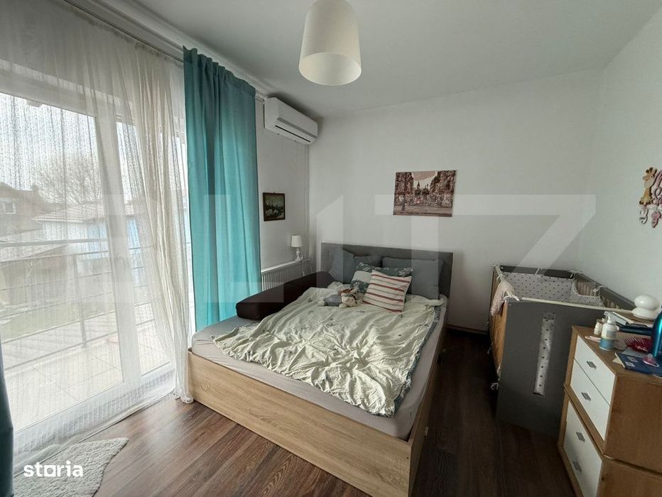 Triplex de vanzare Utvin 85mp 4 camere 2 bai 270mp teren