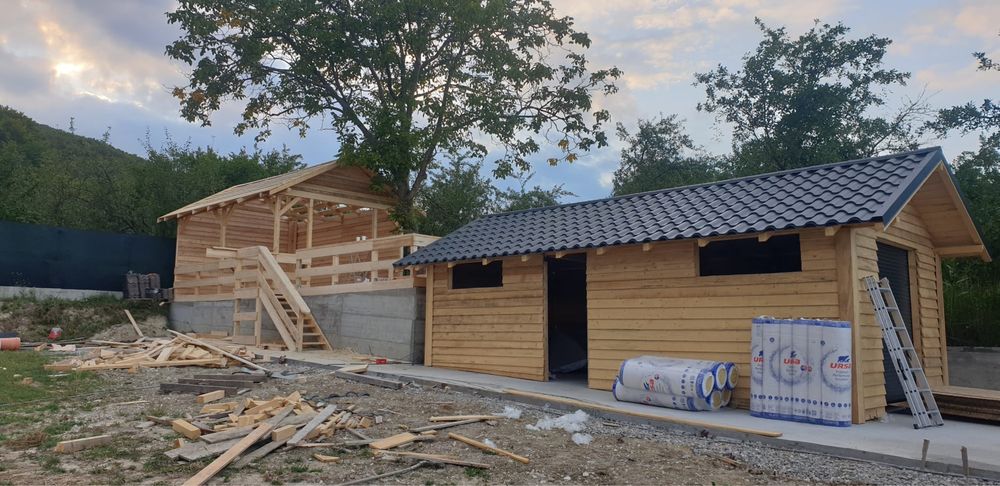 Executăm cabane din lemn, foișoare și terase