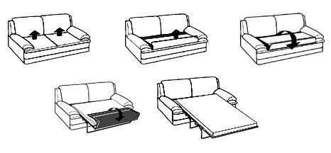 Диван и 2 кресла, Италия