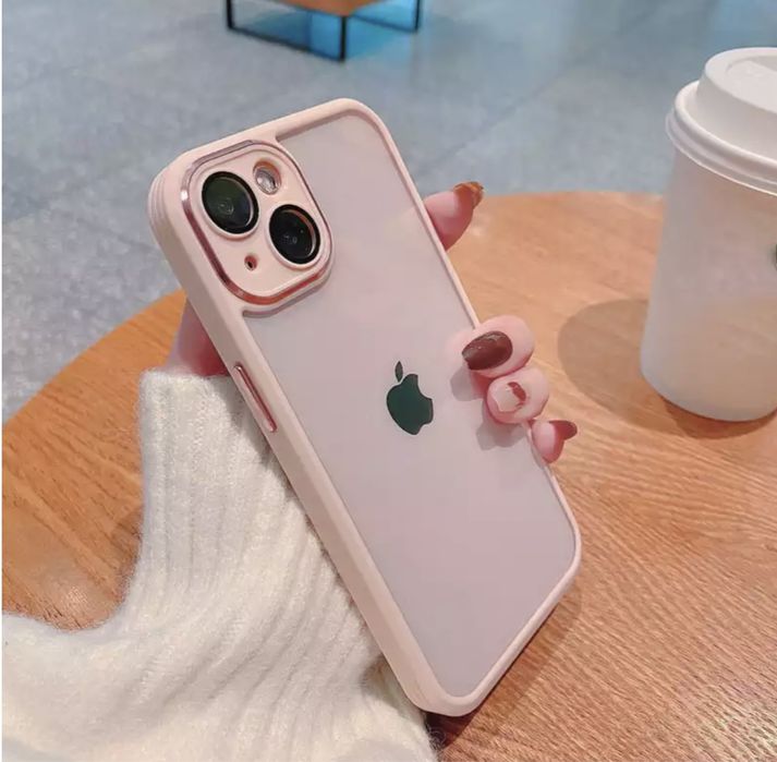 Iphone 12 13 14 PRO/MAX Husa Full Camera Spate Plastic Margine Silicon