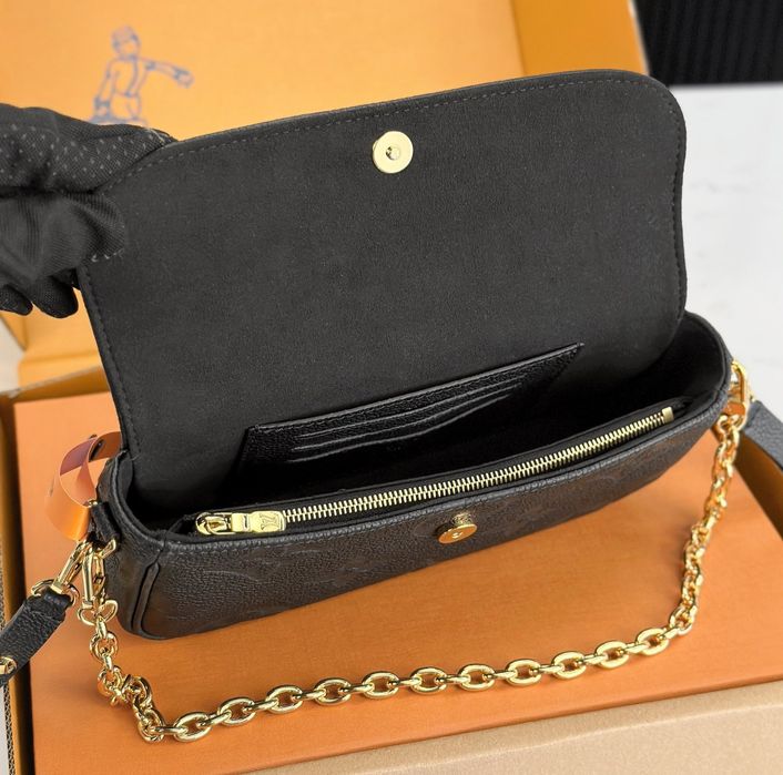 Geanta Louis Vuitton Ivy 24 cm negru, Premium