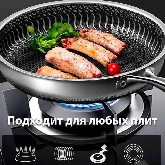 Скровородка с Антипригарное покрытием