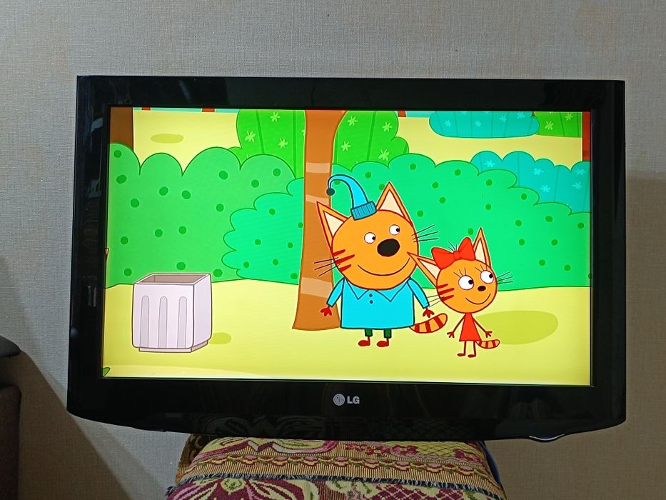 Телевизор LG , голосовой пульт .