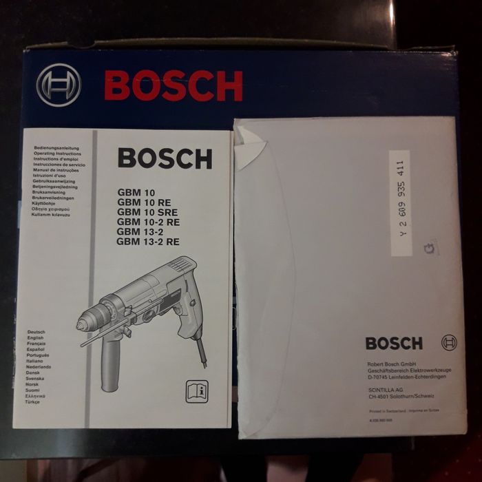 Bormasina BOSCH Professional GBM 13-2 RE,noua,nefolosita.