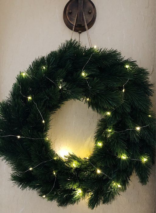 Хвойный венок 60см