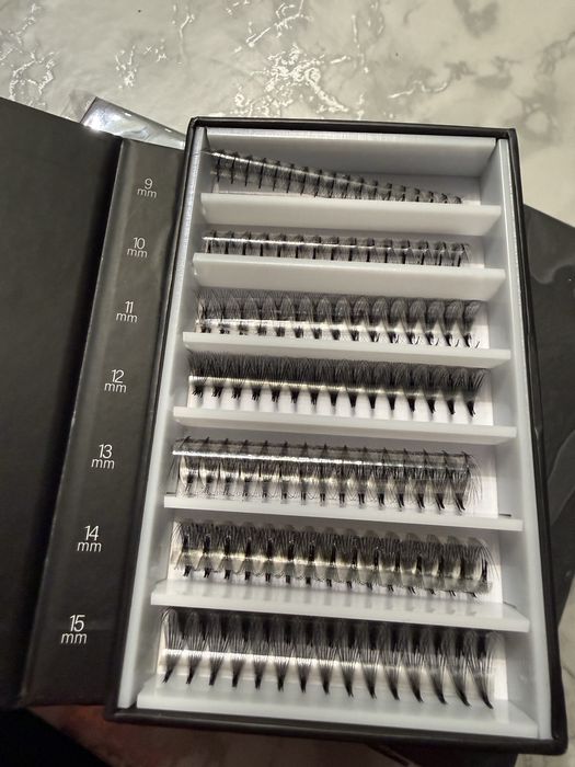 Кутии с мигли микс/готови снопчета