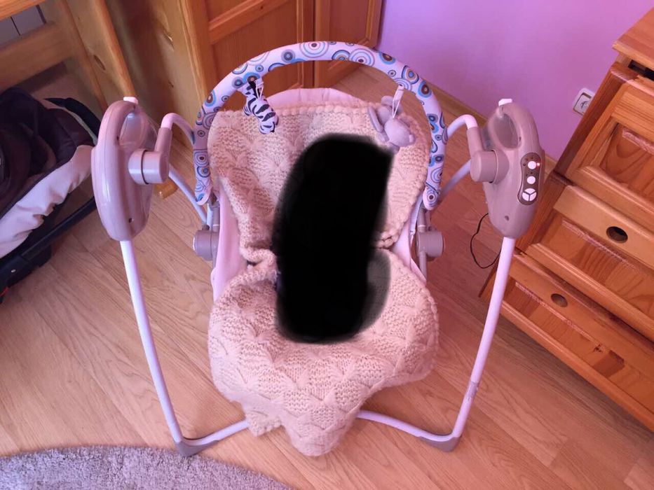 Електрическа люлка-шезлонг Chipolino Парадайз