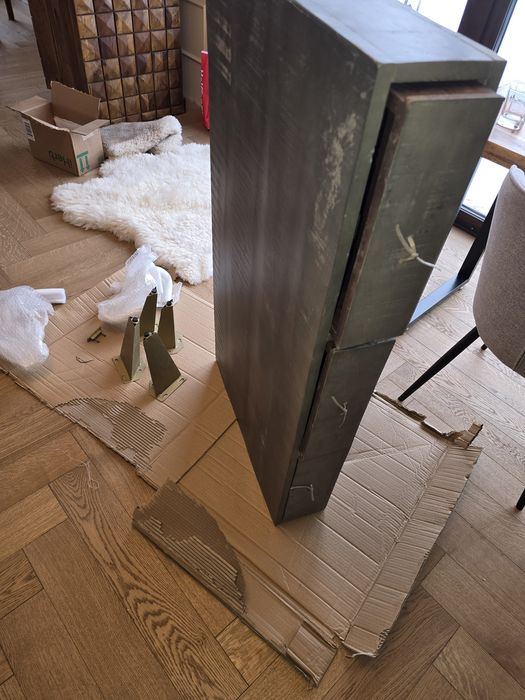 Maduta cafea nou, vintage, lemn masiv 110x60cm