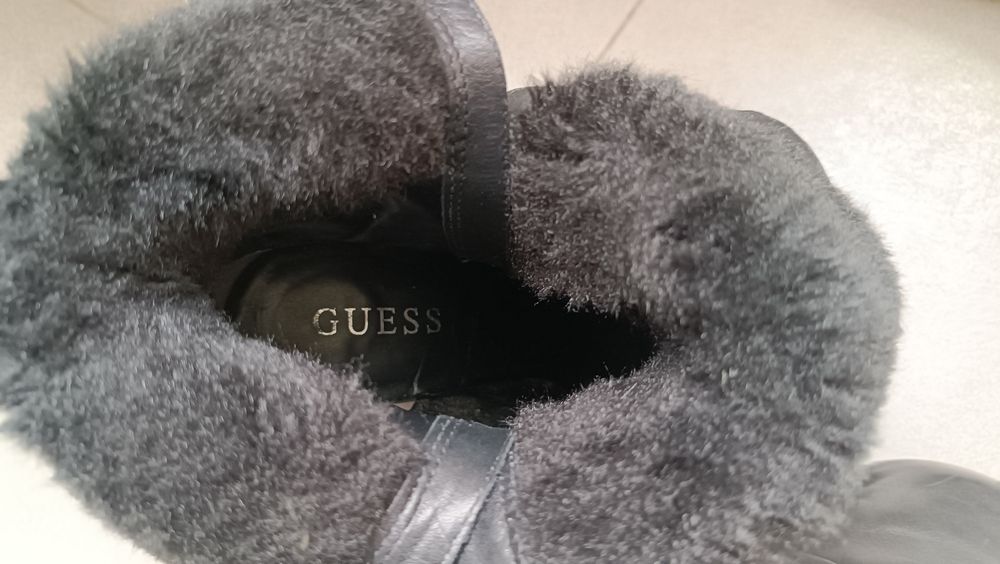Guess кожени боти