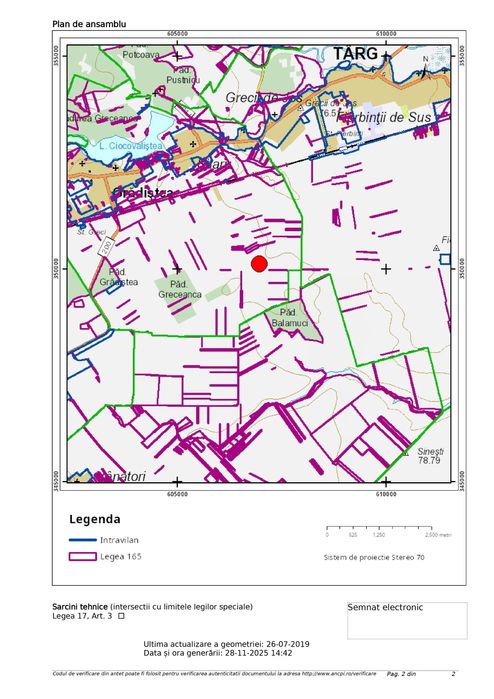 Teren extravilan Gradistea, Ilfov