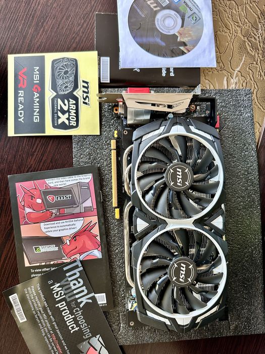 Видео карта MSI GeForce GTX 1070 8GB