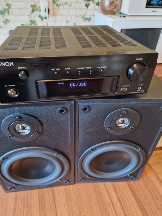 Denon DRA F107,boxe Elac a.r.e.s alpha4