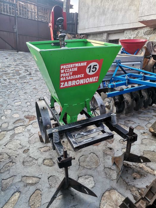 Трактор Yanmar F175 4х4 с плуг, дискова брана, картофосадачка