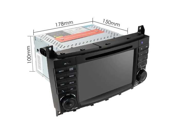 Мултимедия 7" Аndroid 13 за MERCEDES W203 W209 W168 W463 CARPLAY