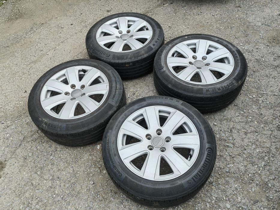 Джанти с гуми Audi 5x112 16ки