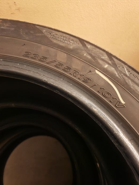4 летни гуми Hankook Ventus Prime2  235/55/R19 ДОТ 0822  6mm