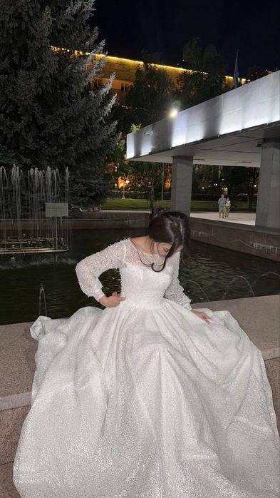свадебное платье xs,s,m,l