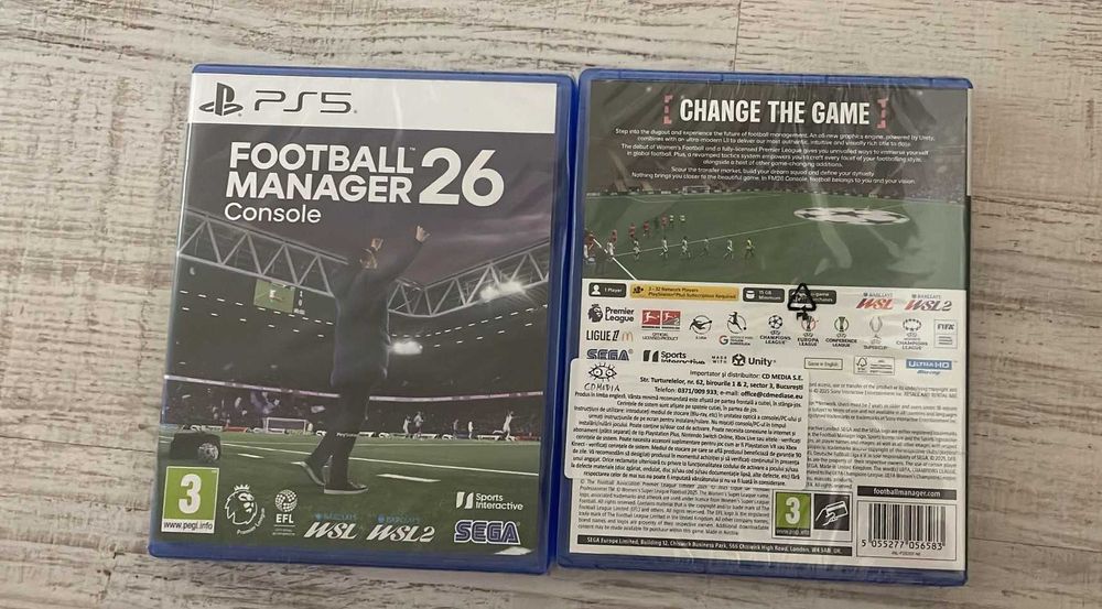 Joc Football Manager 2026 PS5 / PlayStation 5, sigilate