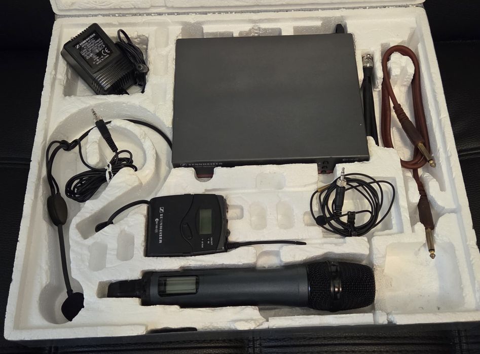 Sennheizer G3 , G4 receiver emitator, microfon, headset, lavaliera. Receiver g3 range C 734-776