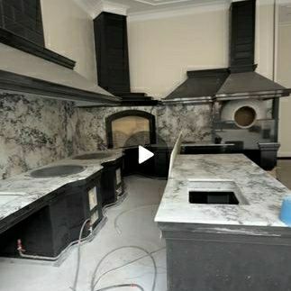 СТРОИМ.. Летние кухни. Камин. Барбекю