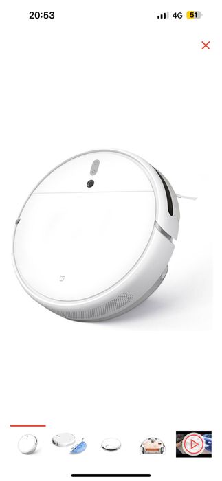 Робот пылесос моющийся