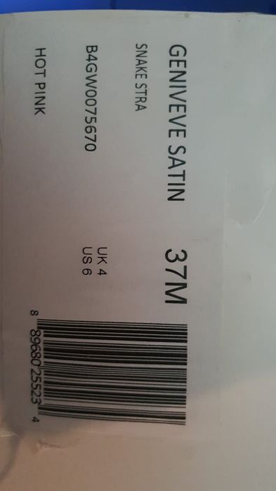 Pantofi dama ocazie Reiss Geneve Pink Satin. Noi mas.37