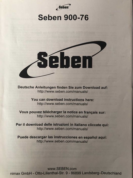 Telescop astronomic Seben 900/76 + trepied + accesorii