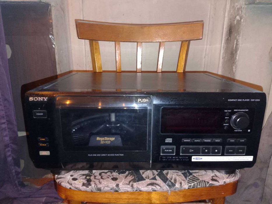 CD‑чейнджер Sony CDP‑CX55